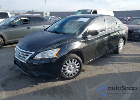 2015 Nissan Sentra Fe+ S/S/Sl/Sr/Sv from USA, damaged, VIN 3N1AB7AP3FL654511